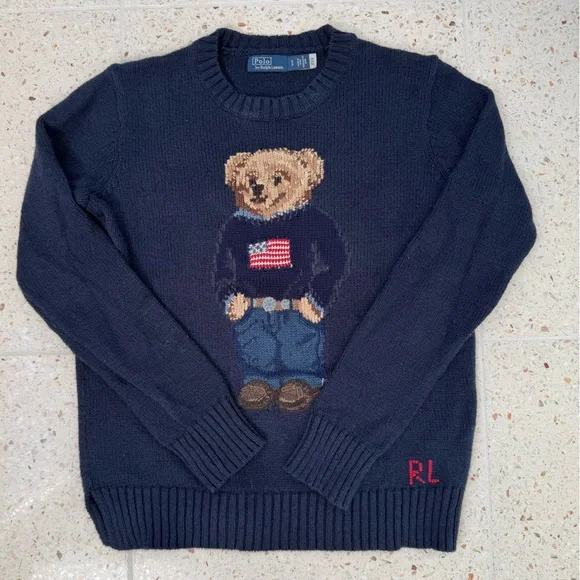 Ralph Lauren Polo Bear Sweater - Picture 2 of 4
